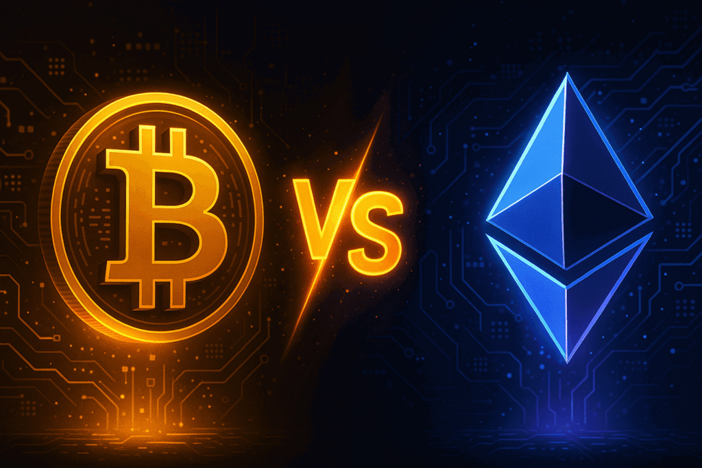 Bitcoin vs Etherium
