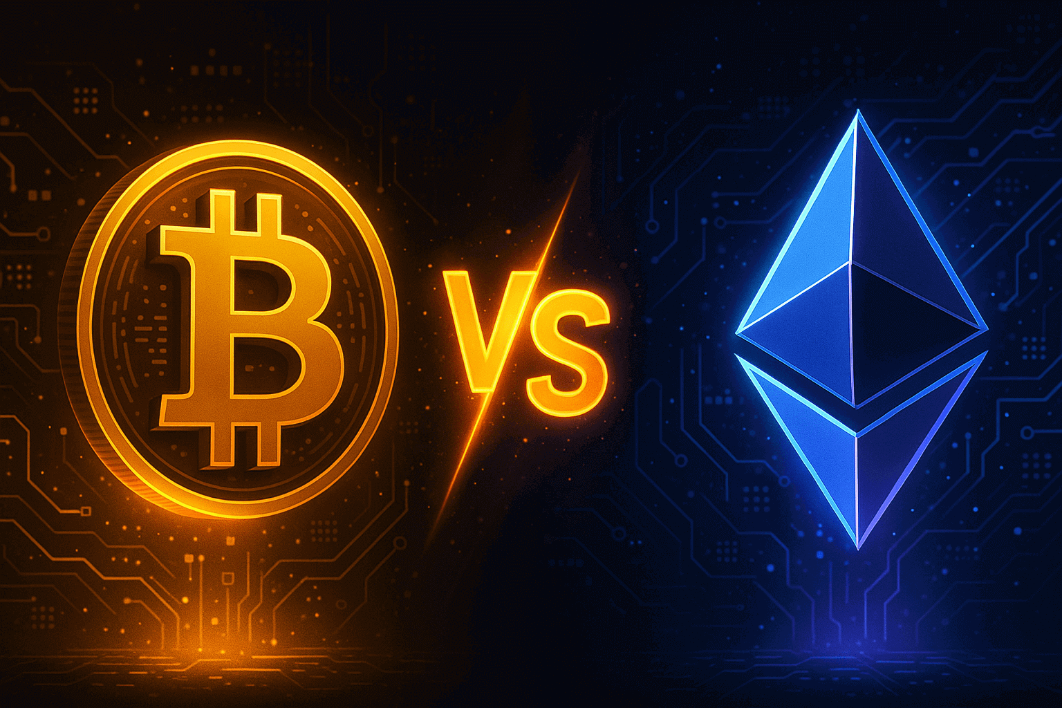 Bitcoin vs Etherium